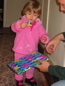 MIss Charlotte gets a gift