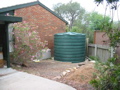This 10,000 litre tank! He wants to punp this water into the laundry room to use for washing clothes.