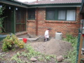 Grant is always digging holes.