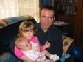 Grant with Miss Charlotte and his new niece, Miss Jasmine