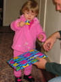 MIss Charlotte gets a gift