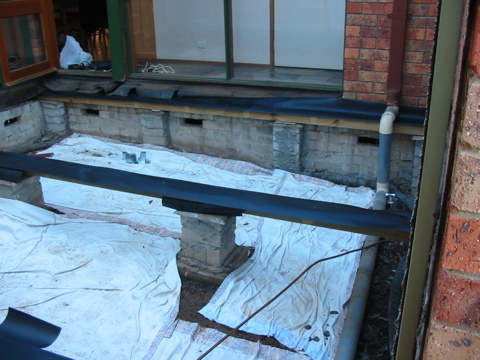 Base boards starting to be added